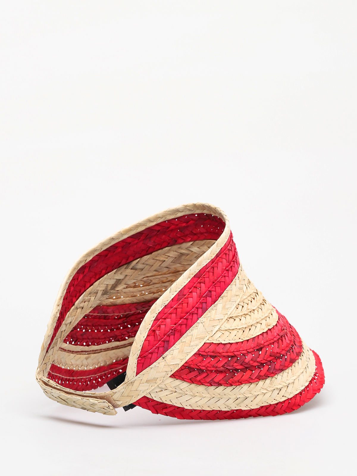 Daszek Brixton Bondi Visor ZD Wmn (tan/scarlet)