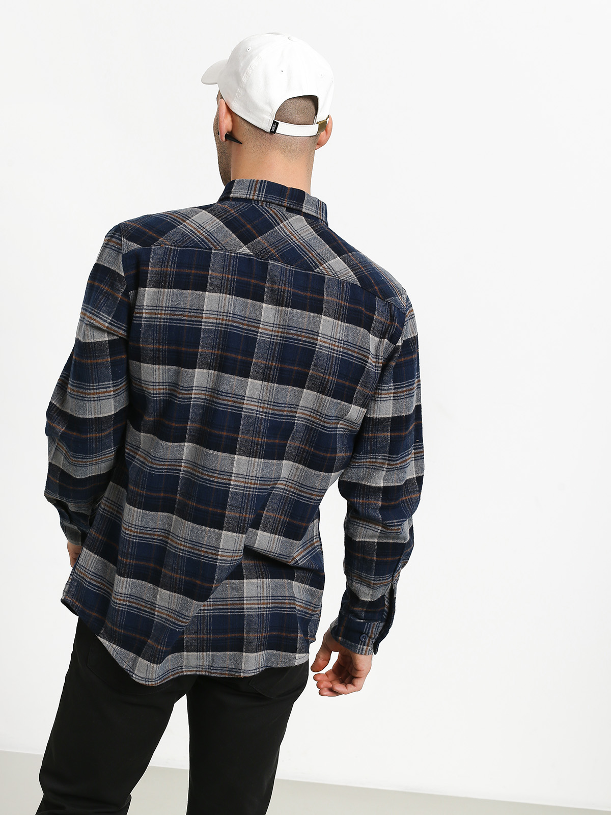 Koszula Brixton Bowery Flannel (blue night)
