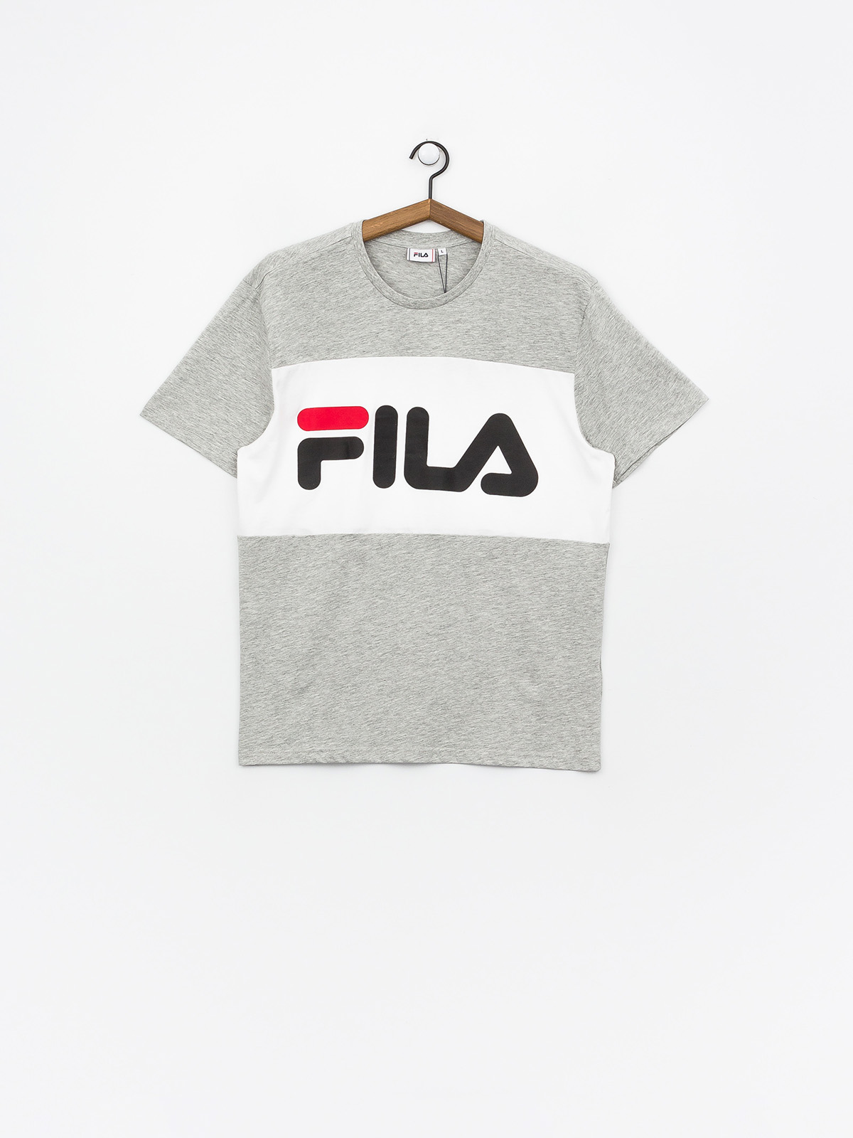 T-shirt Fila Day (light grey melange bros/bright white)
