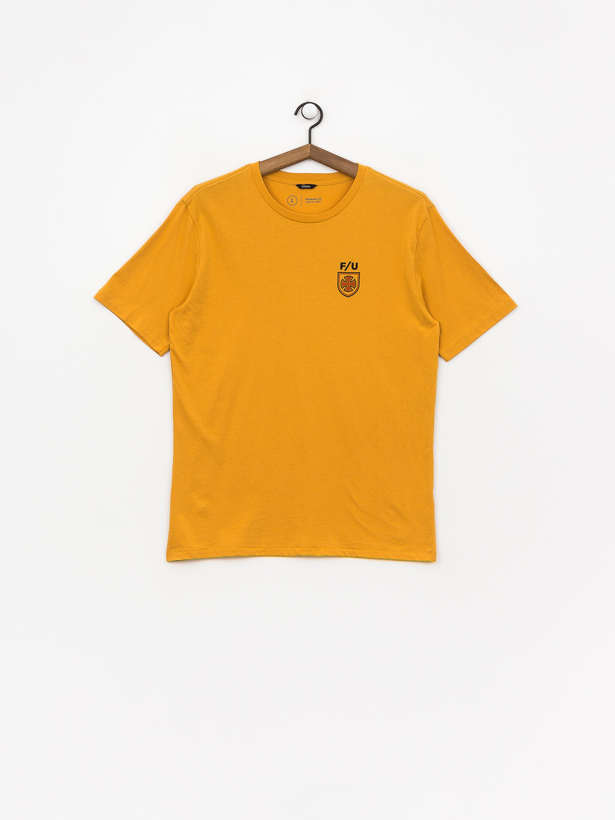 T-shirt Brixton Hedge Prt (yellow)
