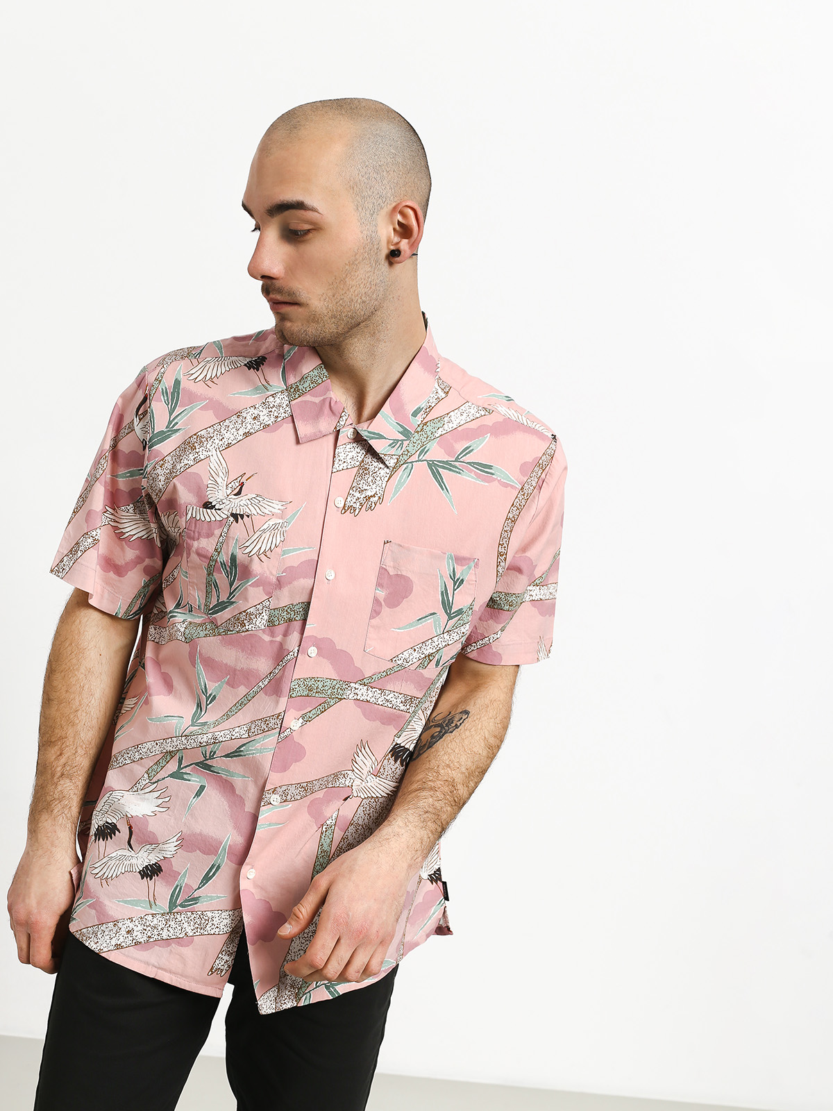 Koszula Brixton Lovitz II Wvn (dusty pink)