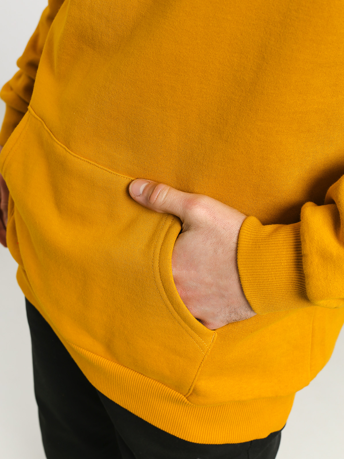 Bluza z kapturem Brixton Stowell Intl HD (nugget gold)