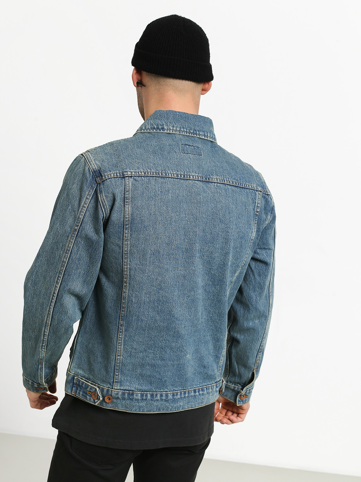 Kurtka Brixton Cable Denim (faded indigo)