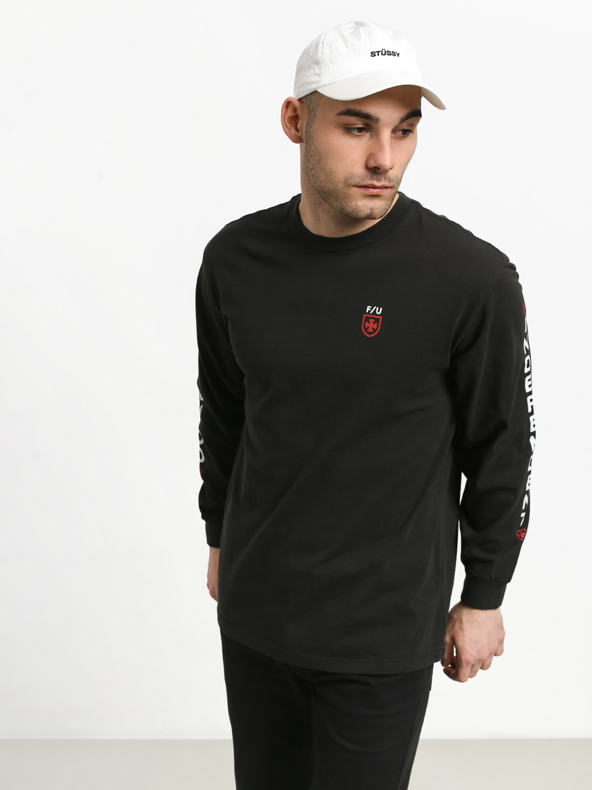 Longsleeve Brixton Frame Stt (washed black)