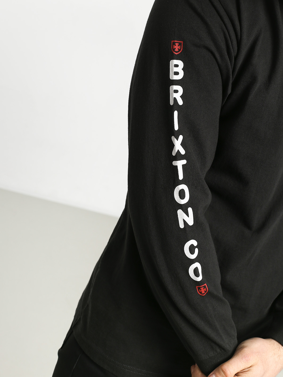 Longsleeve Brixton Frame Stt (washed black)