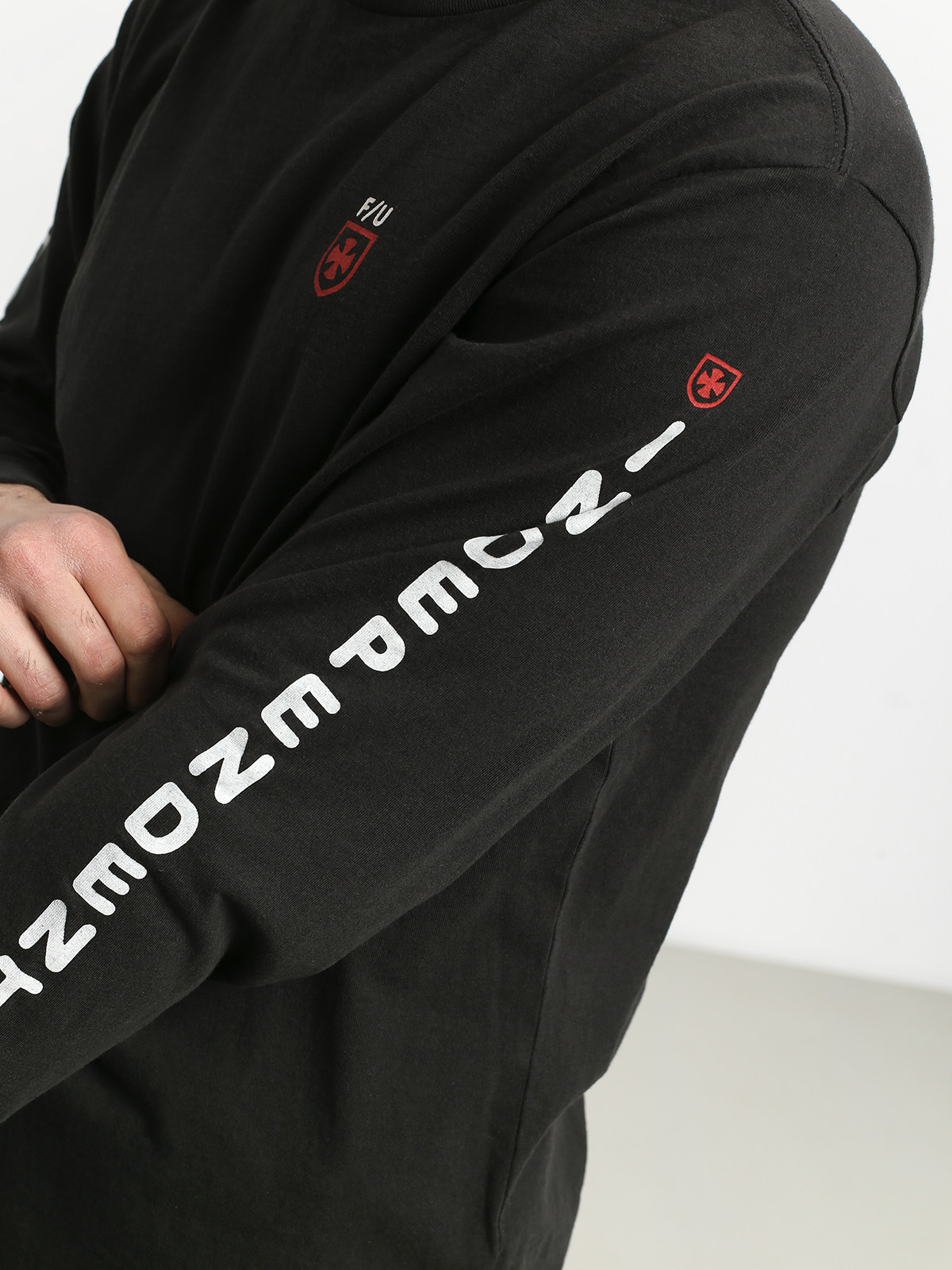 Longsleeve Brixton Frame Stt (washed black)