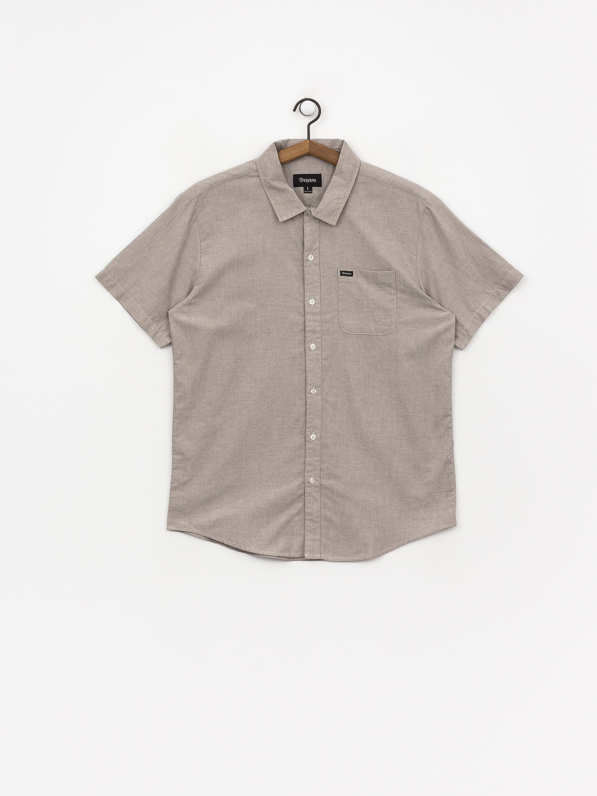 Koszula Brixton Charter Oxford Wvn (grey)