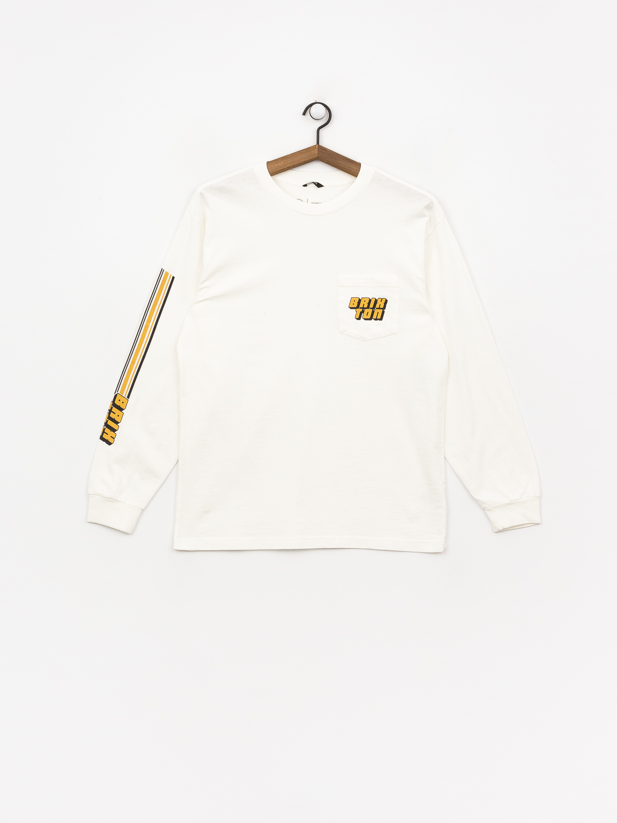 Longsleeve Brixton Chiba Stt Pkt (off white)