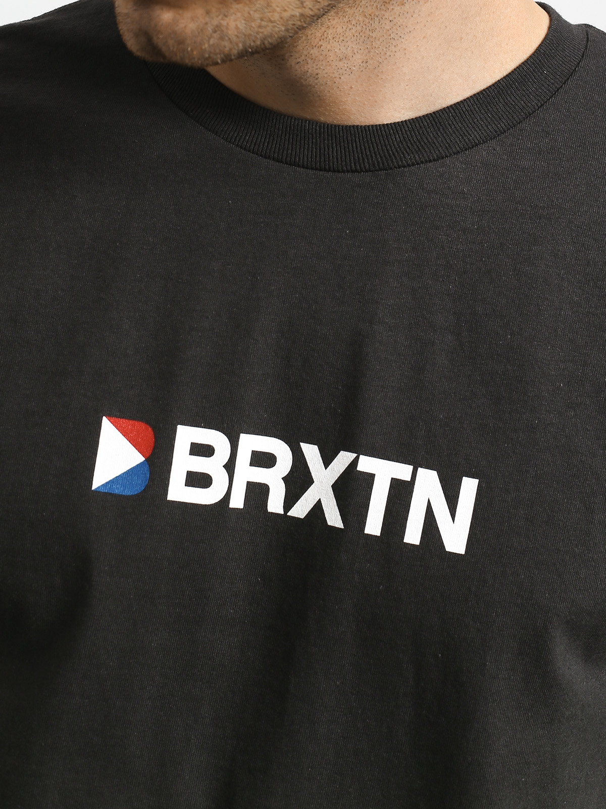 T-shirt Brixton Stowell Iv Stt (washed black)