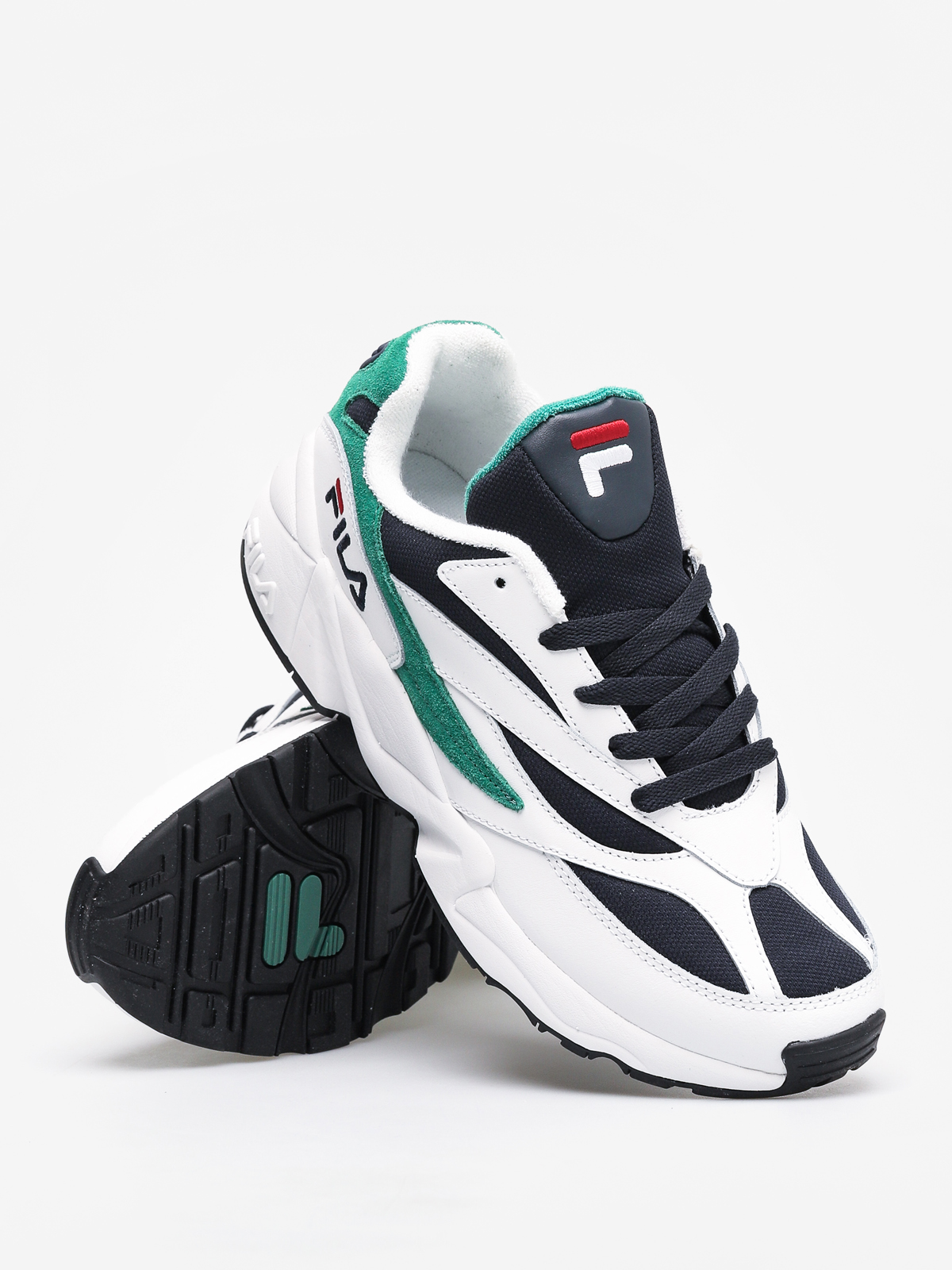Buty Fila Venom Low (white/fila navy/shady glade)