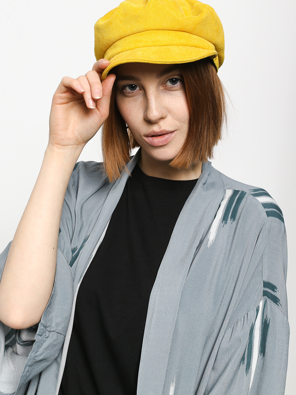 Tunika Brixton Evangeline Kimono Wmn (blue stone)