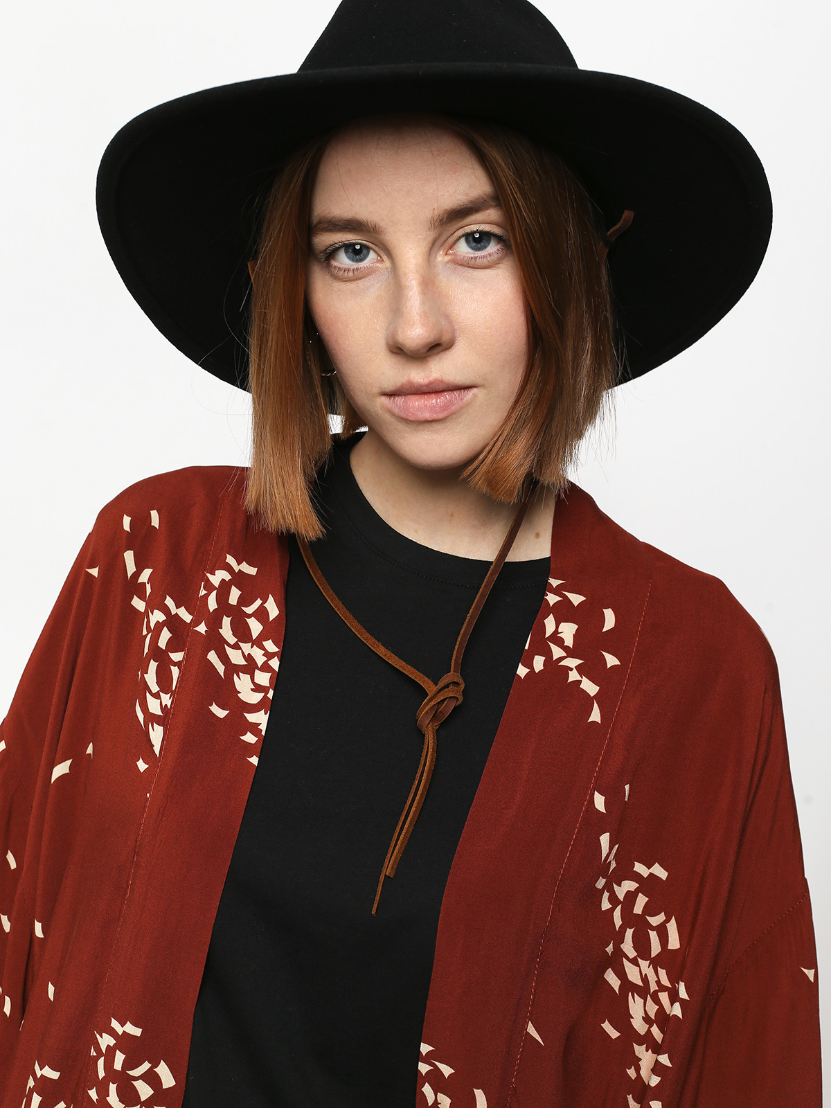 Tunika Brixton Evangeline Kimono Wmn (henna)