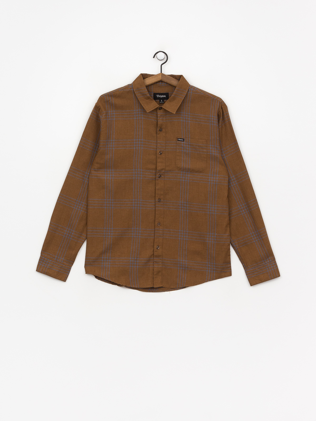 Koszula Brixton Charter Plaid Wvn (olive/aqua)