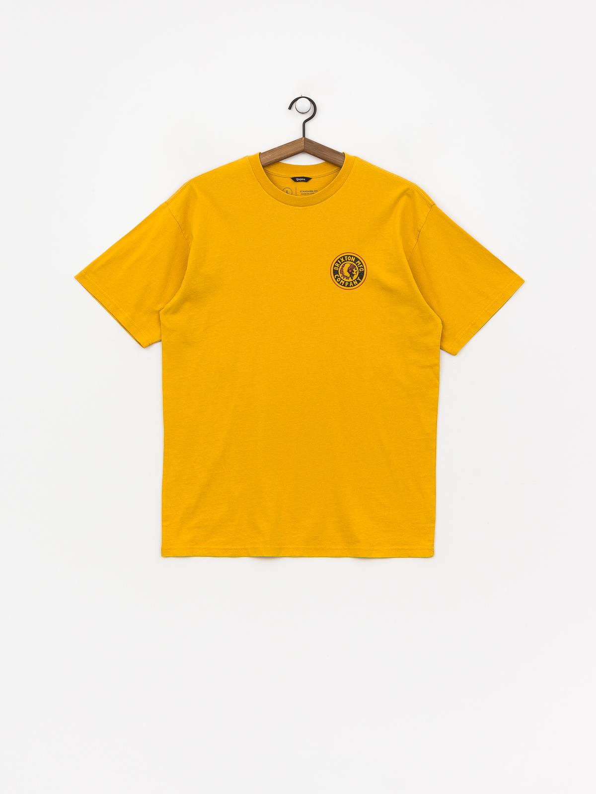 T-shirt Brixton Rival II Stnd (nugget gold)