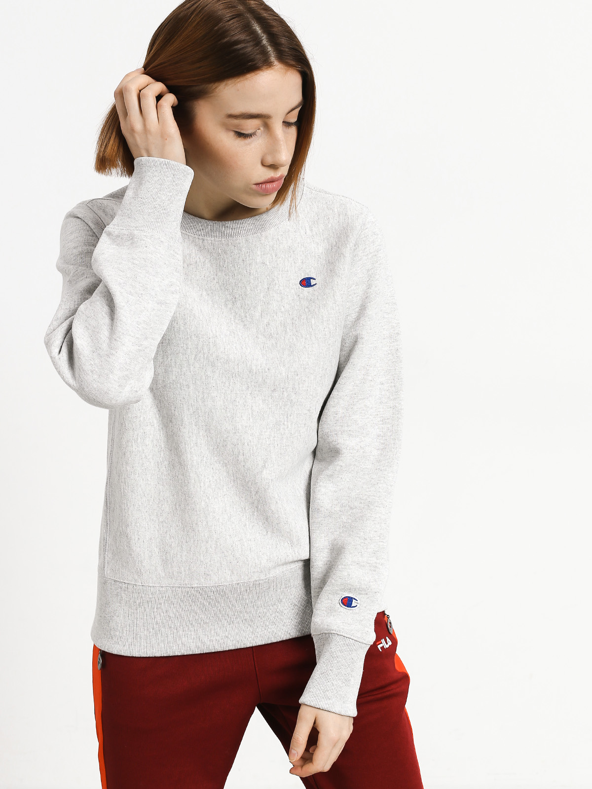 Bluza Champion Premium Reverse Weave Crewneck Wmn (loxgm)