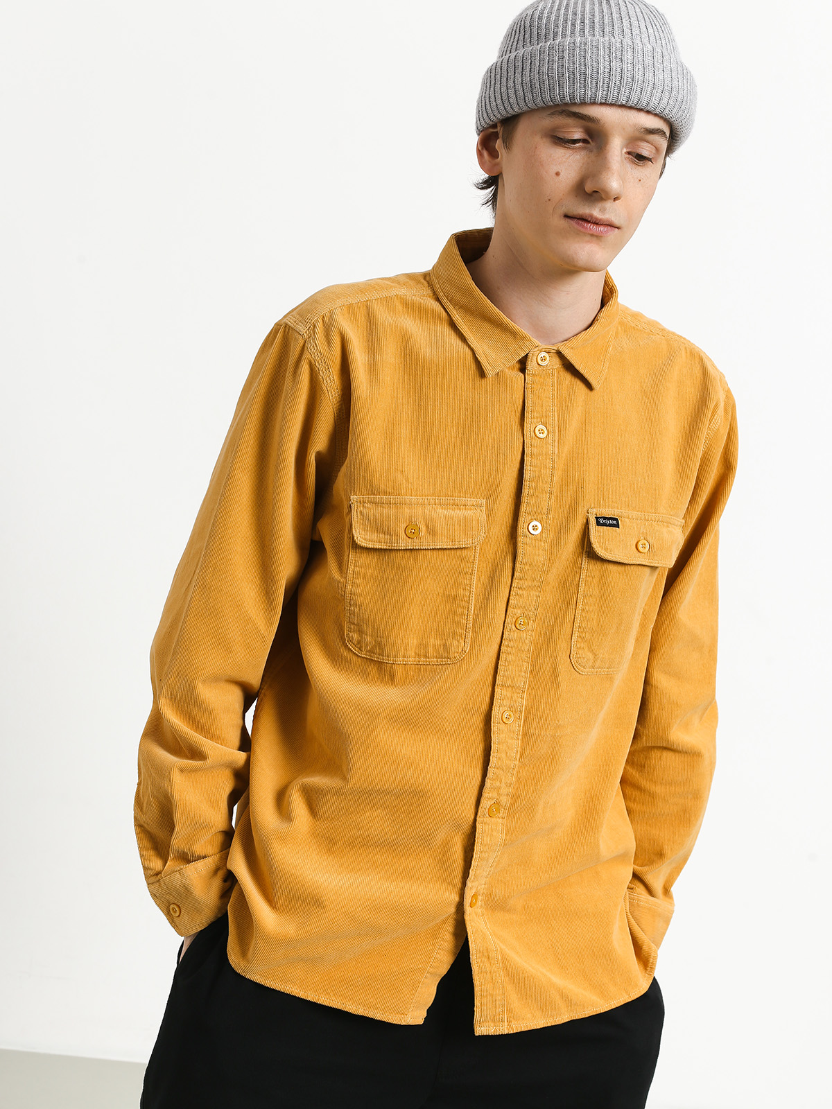 Koszula Brixton Archie Flannel (nugget gold)