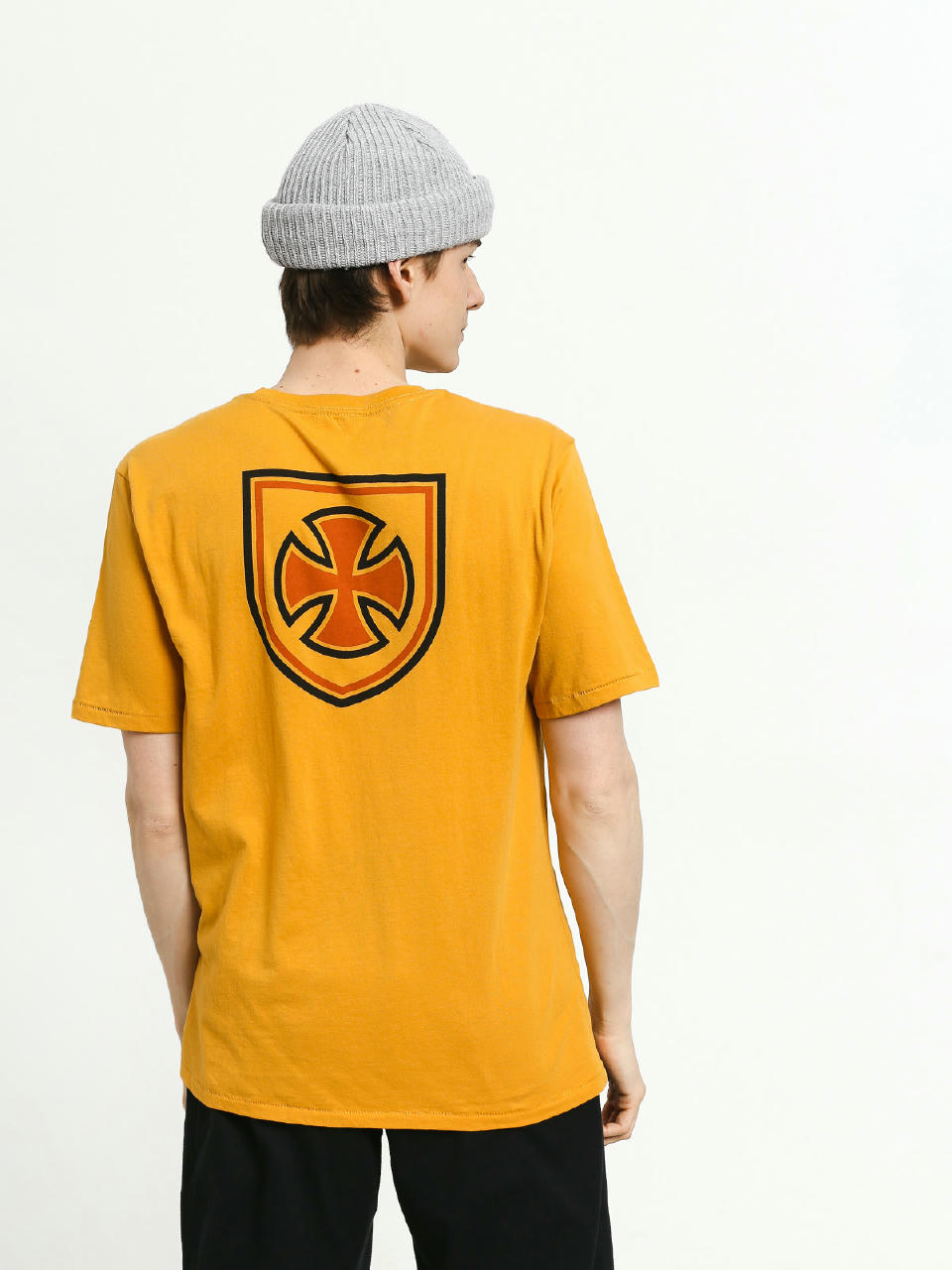 T-shirt Brixton Hedge Prt (yellow)