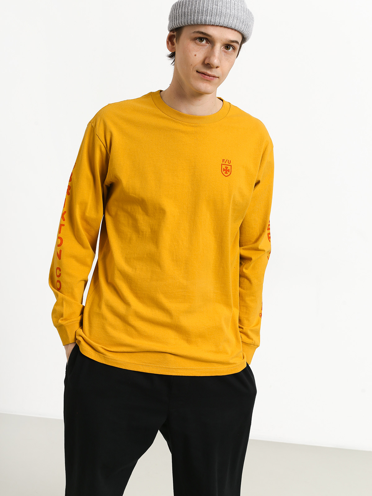 Longsleeve Brixton Frame Stt (yellow)