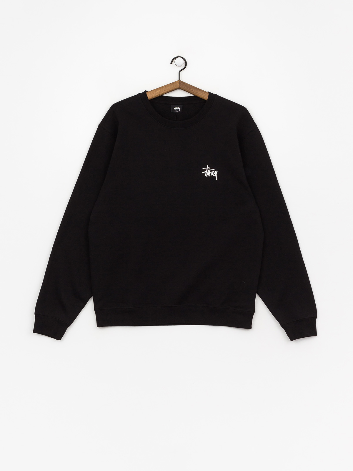 Bluza Stussy Basic Stussy Crew (black)