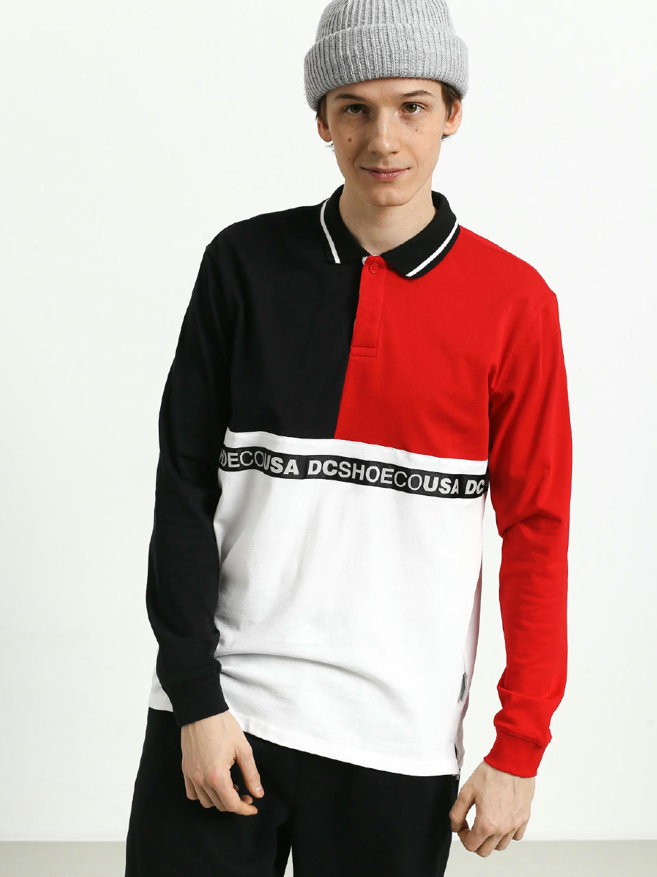 Polo DC Walkley Ls (black)