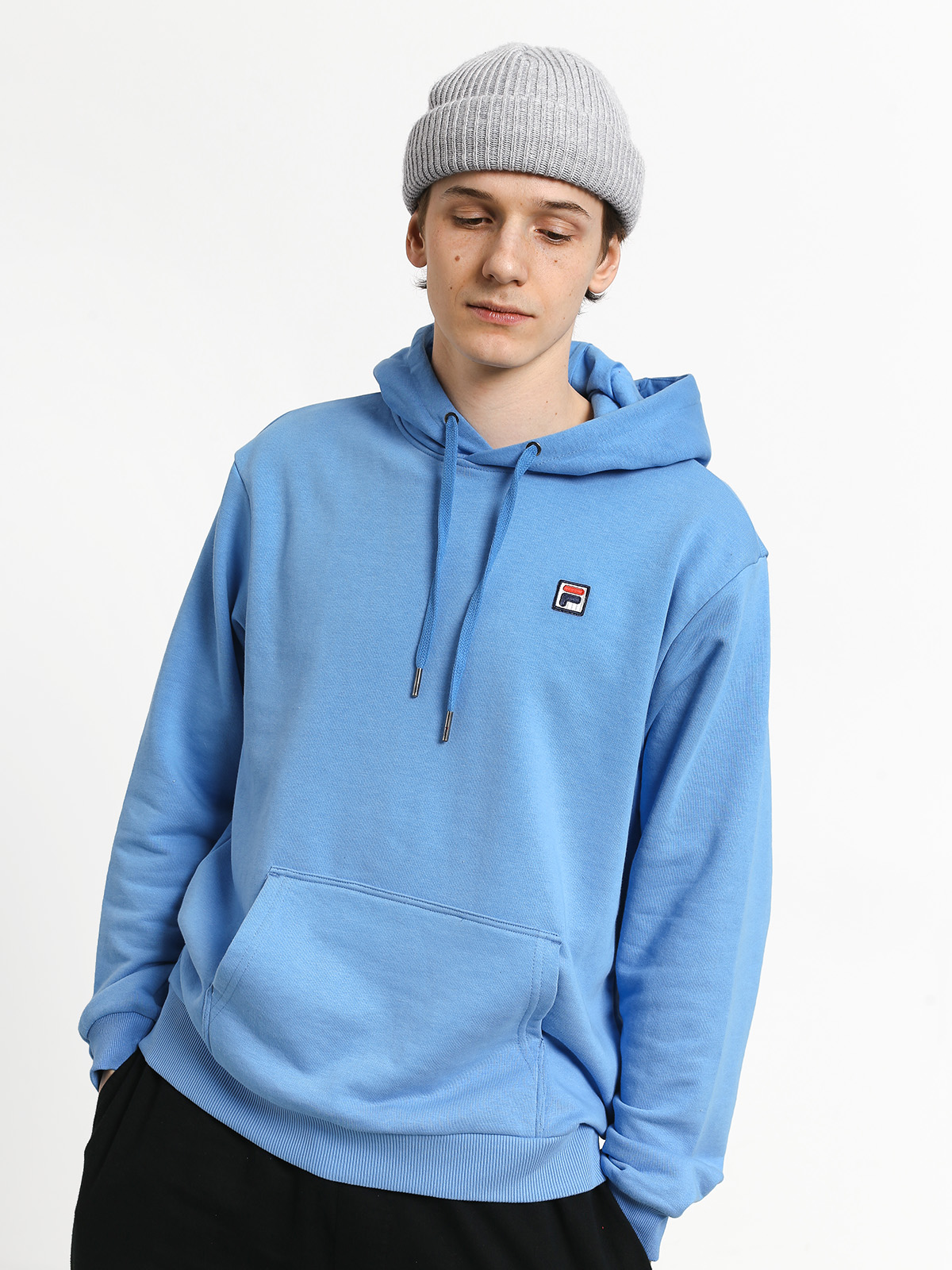 Bluza z kapturem Fila Victor HD (marina)