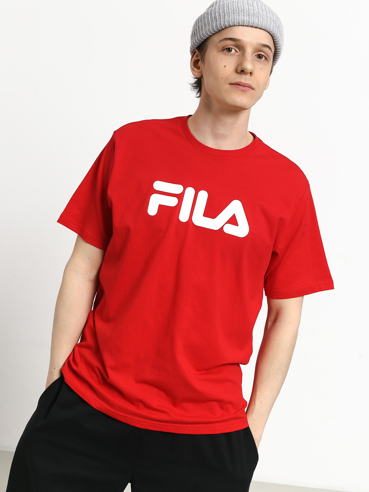T-shirt Fila Pure Short Sleeve Shirt (true red)