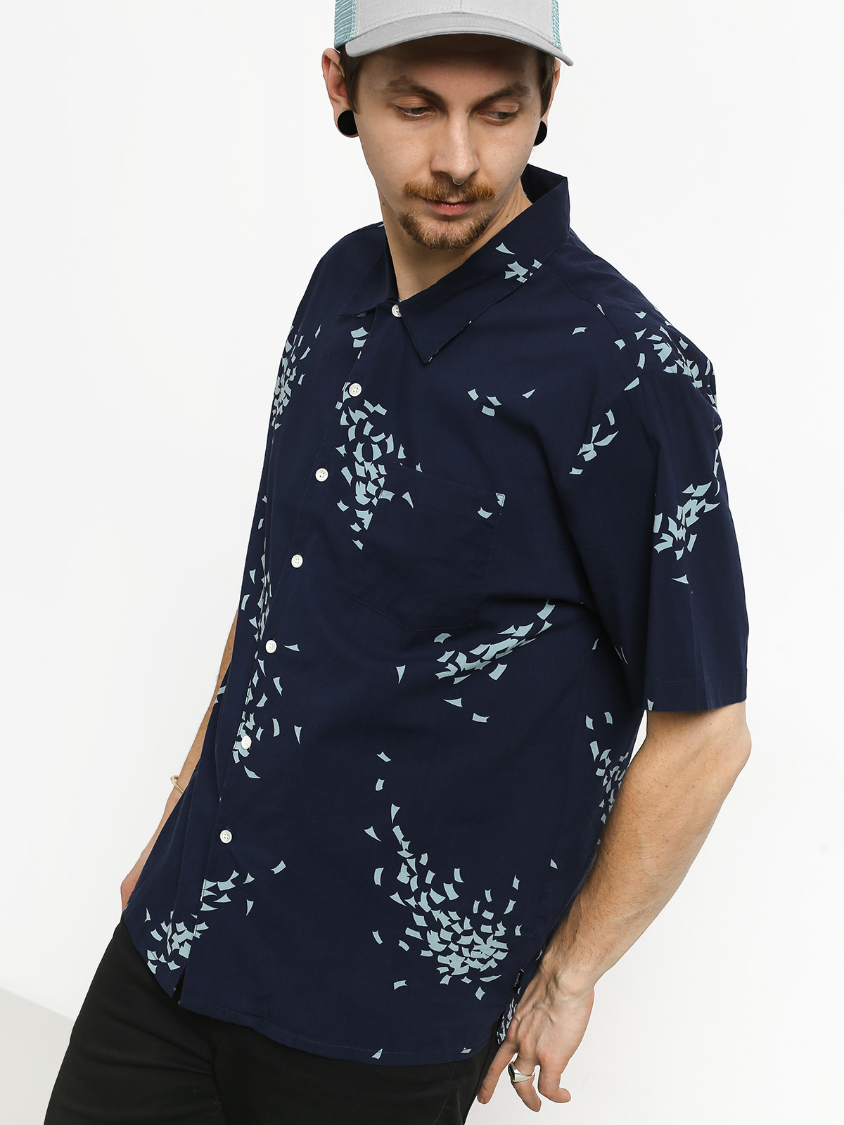 Koszula Brixton Lovitz Wvn (patriot blue)
