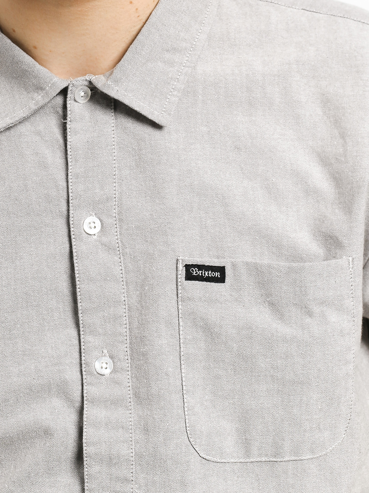 Koszula Brixton Charter Oxford Wvn (grey)
