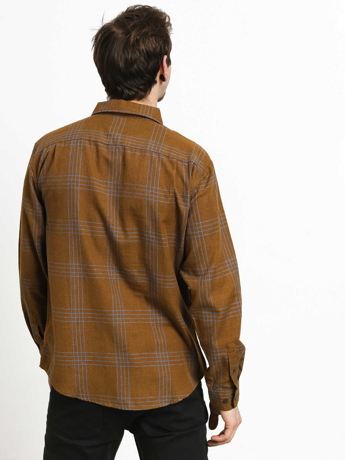 Koszula Brixton Charter Plaid Wvn (olive/aqua)