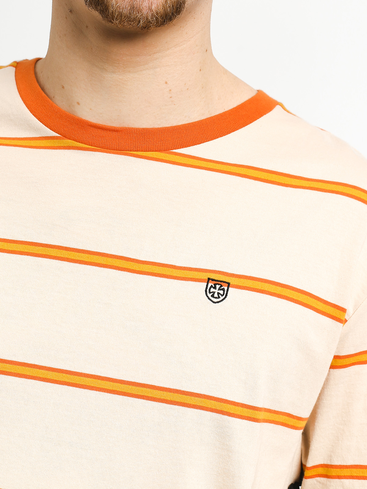 T-shirt Brixton Deputy (orange/tan)
