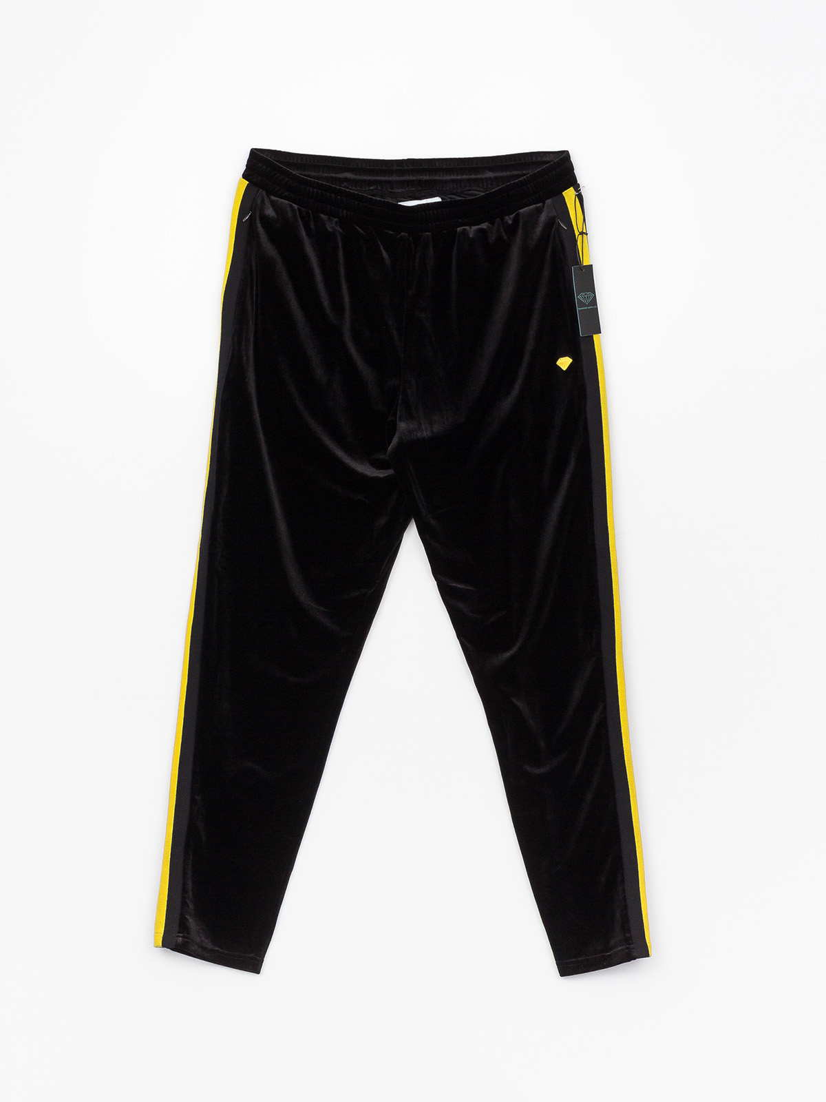 Spodnie Diamond Supply Co. Brilliant Striped Track (black)