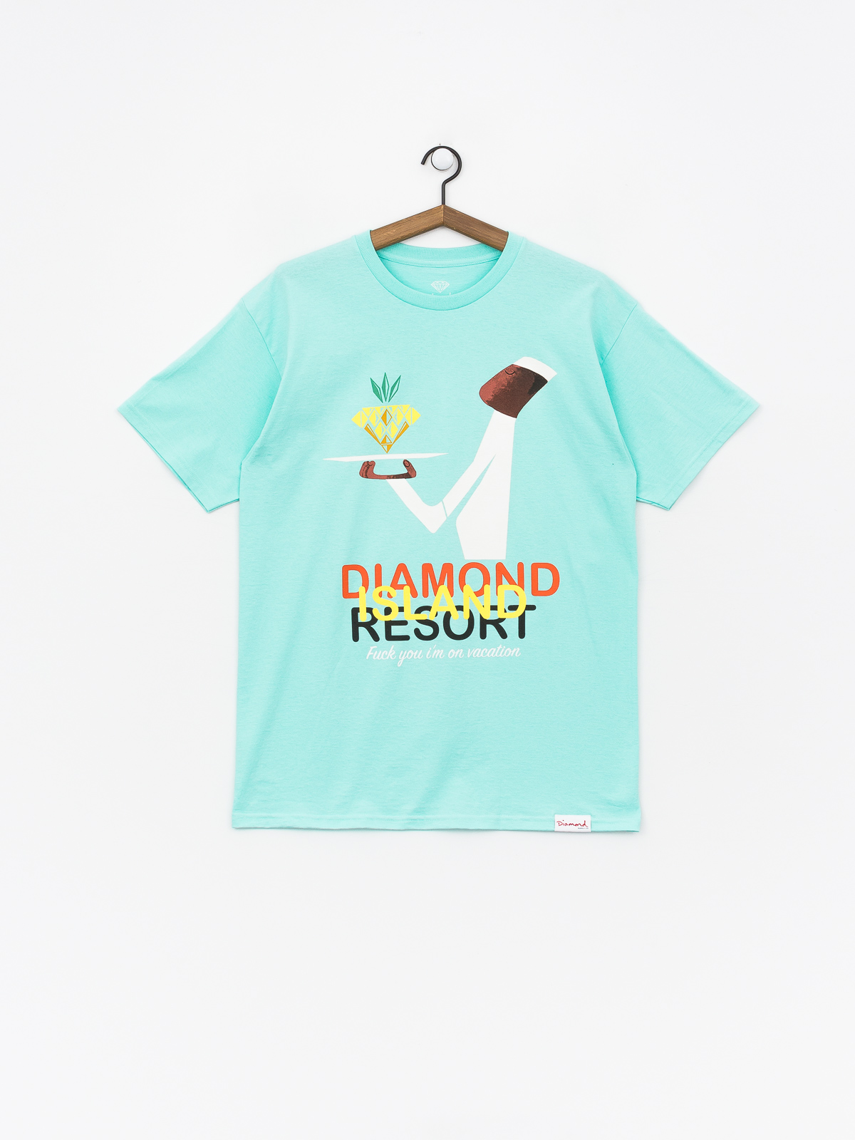 T-shirt Diamond Supply Co. Diamond Resort (diamond blue)