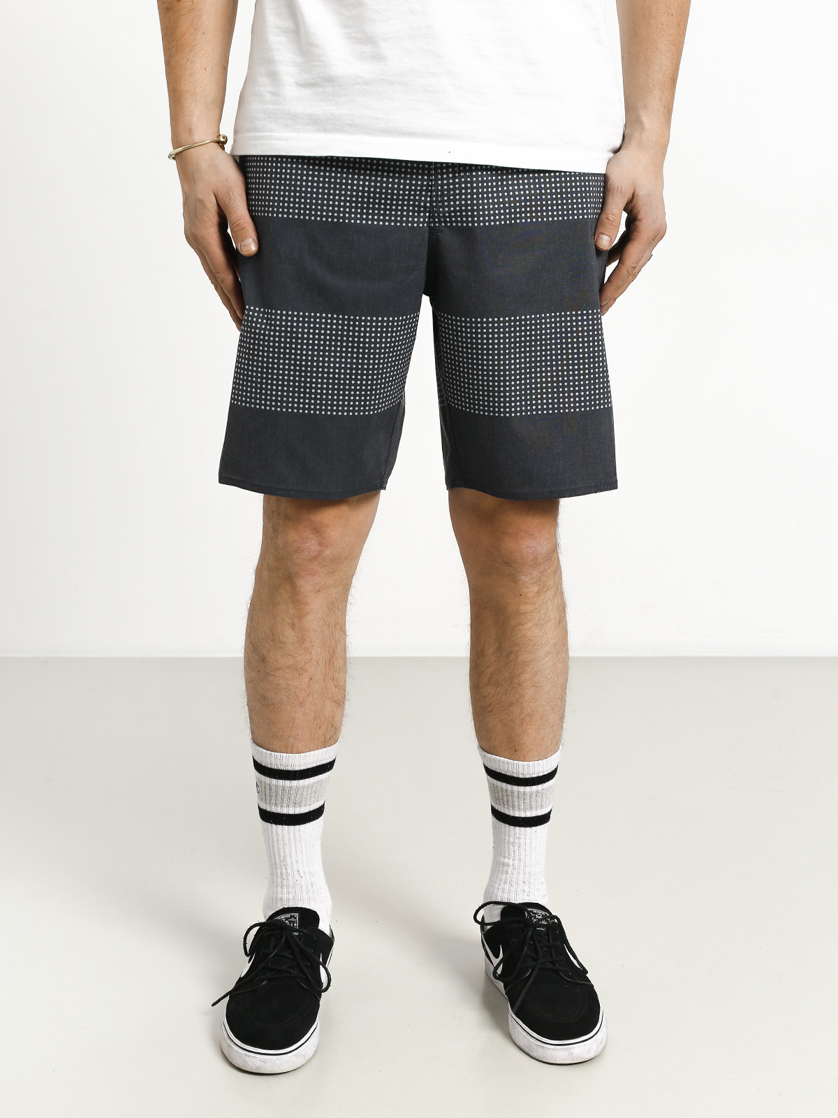 Boardshorty Brixton Barge Stripe Trunk (navy/off white)