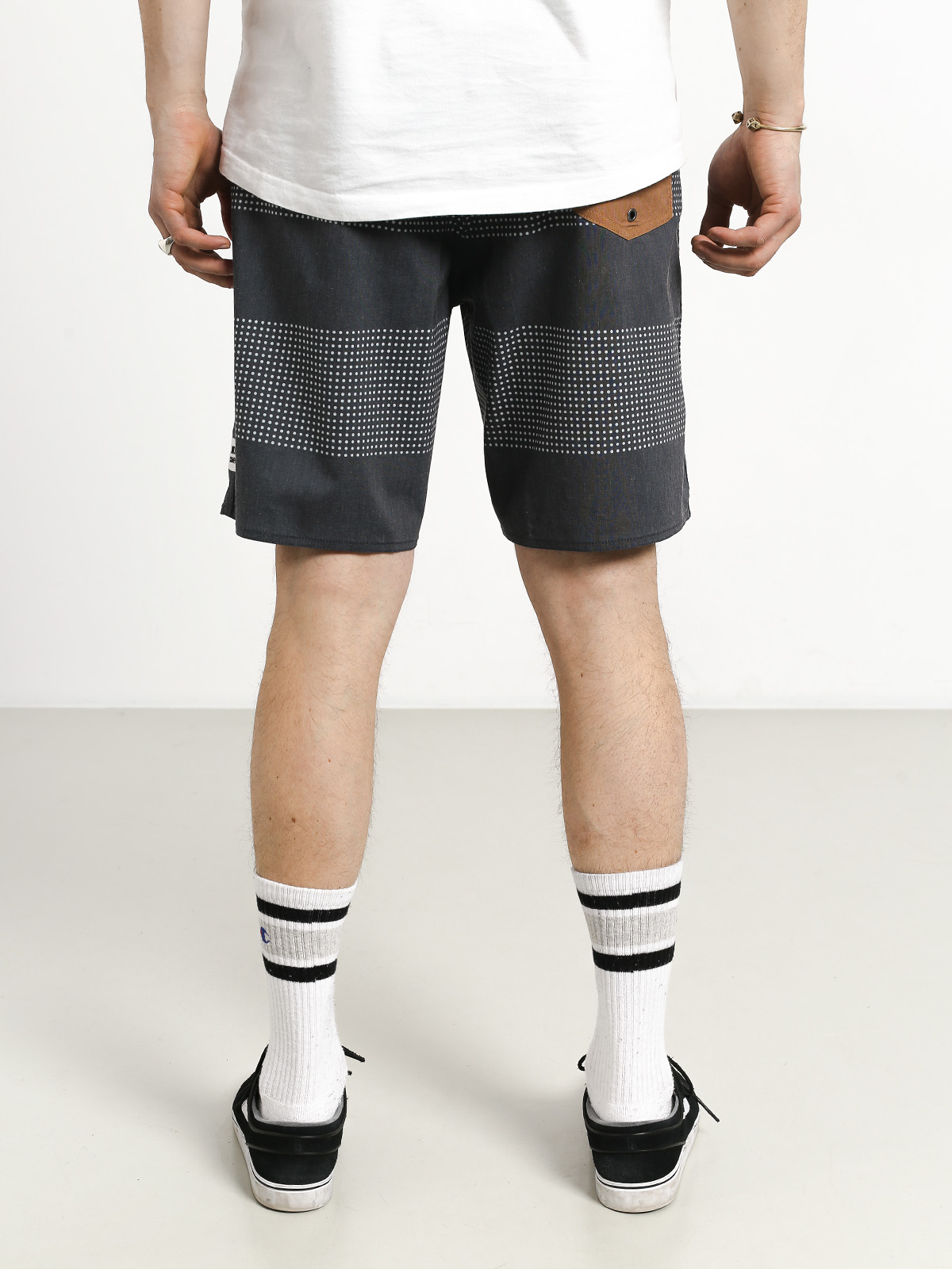 Boardshorty Brixton Barge Stripe Trunk (navy/off white)