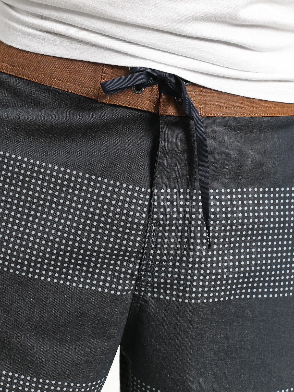 Boardshorty Brixton Barge Stripe Trunk (navy/off white)