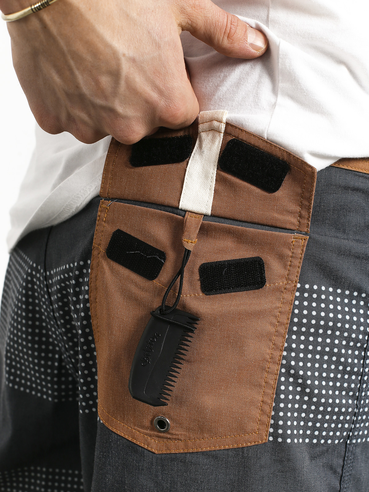 Boardshorty Brixton Barge Stripe Trunk (navy/off white)