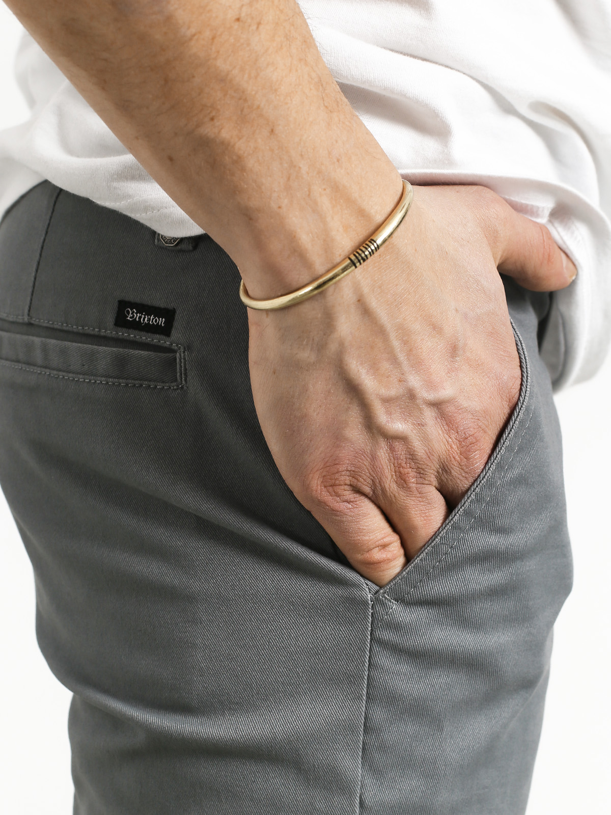 Szorty Brixton Toil II Hemmed (cement)