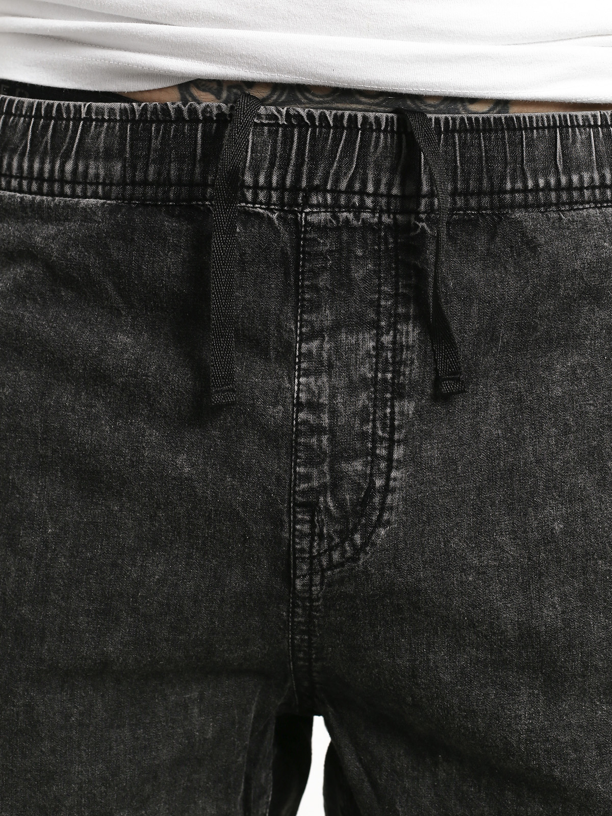 Szorty Brixton Steady Elastic Wb (black acid wash)