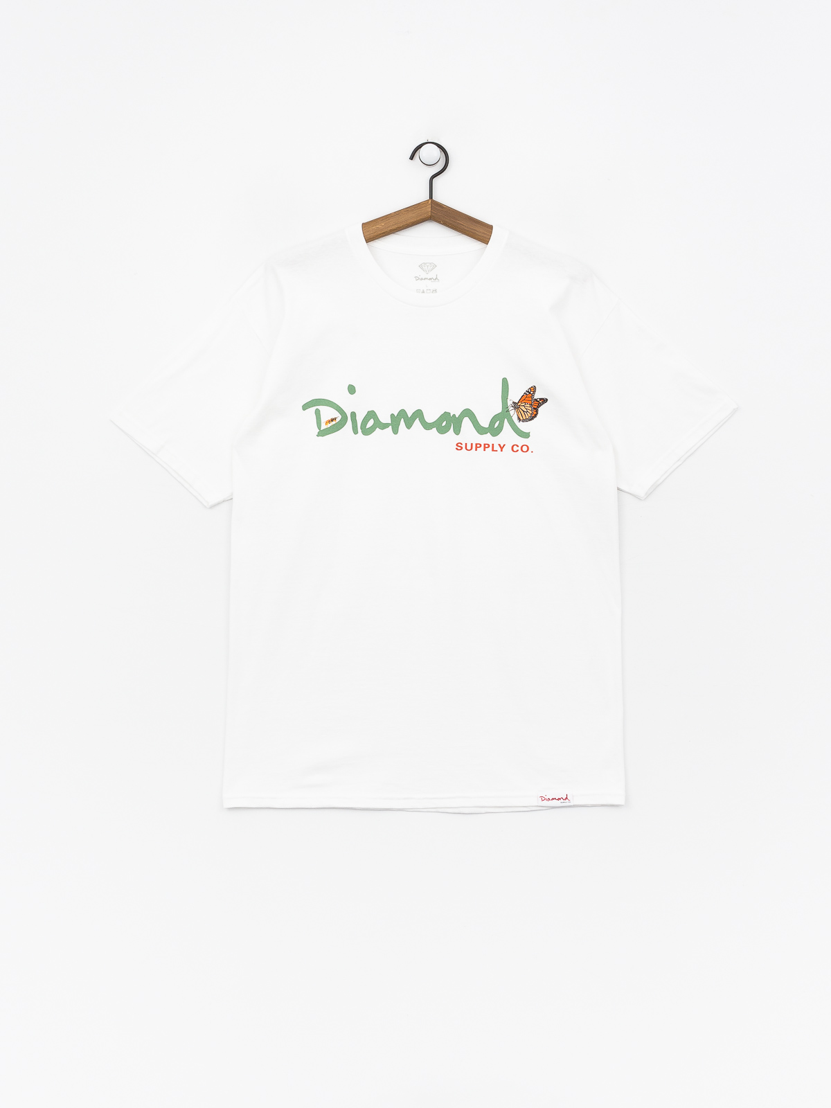 T-shirt Diamond Supply Co. Paradise Og Script (white)