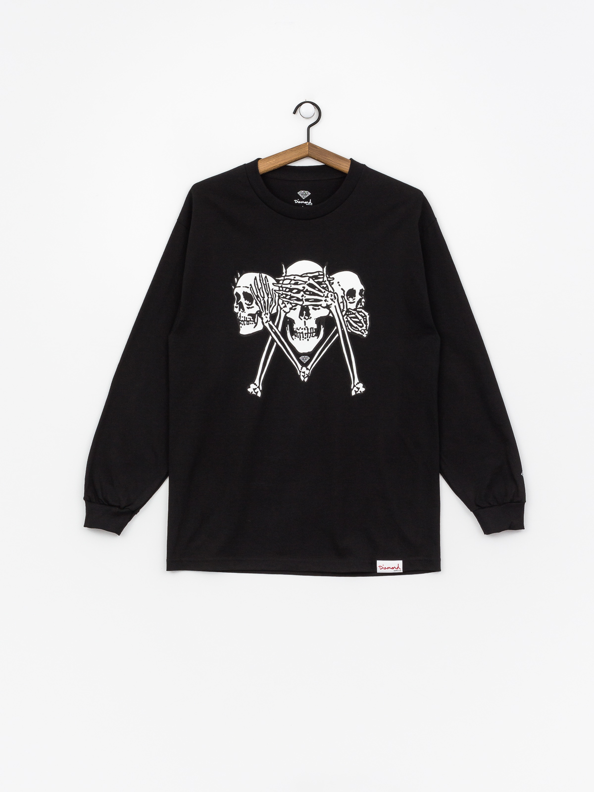 Longsleeve Diamond Supply Co. Secrets Die (black)