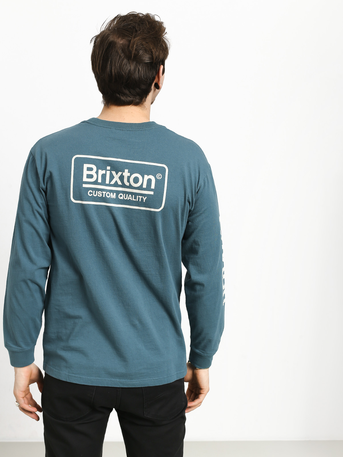 Longsleeve Brixton Palmer Sv Stt (orion blue)