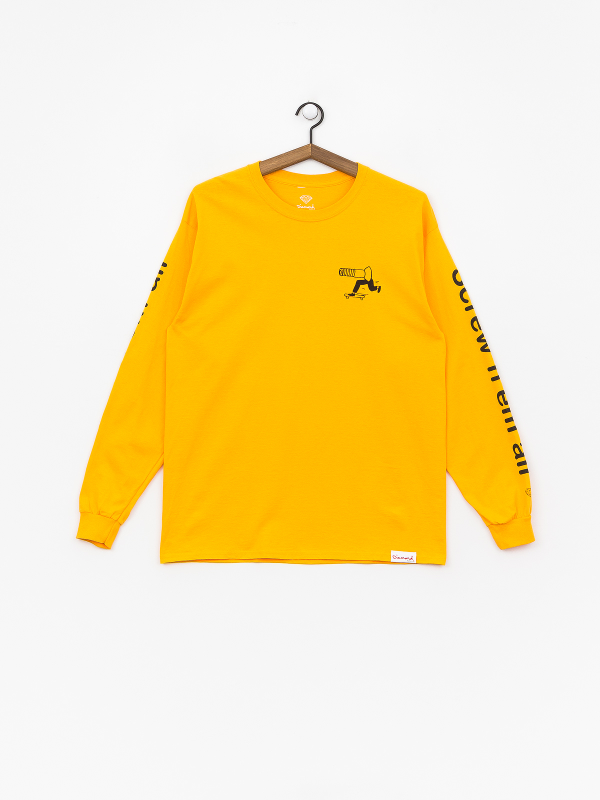 Longsleeve Diamond Supply Co. Screw N Em All (gold)