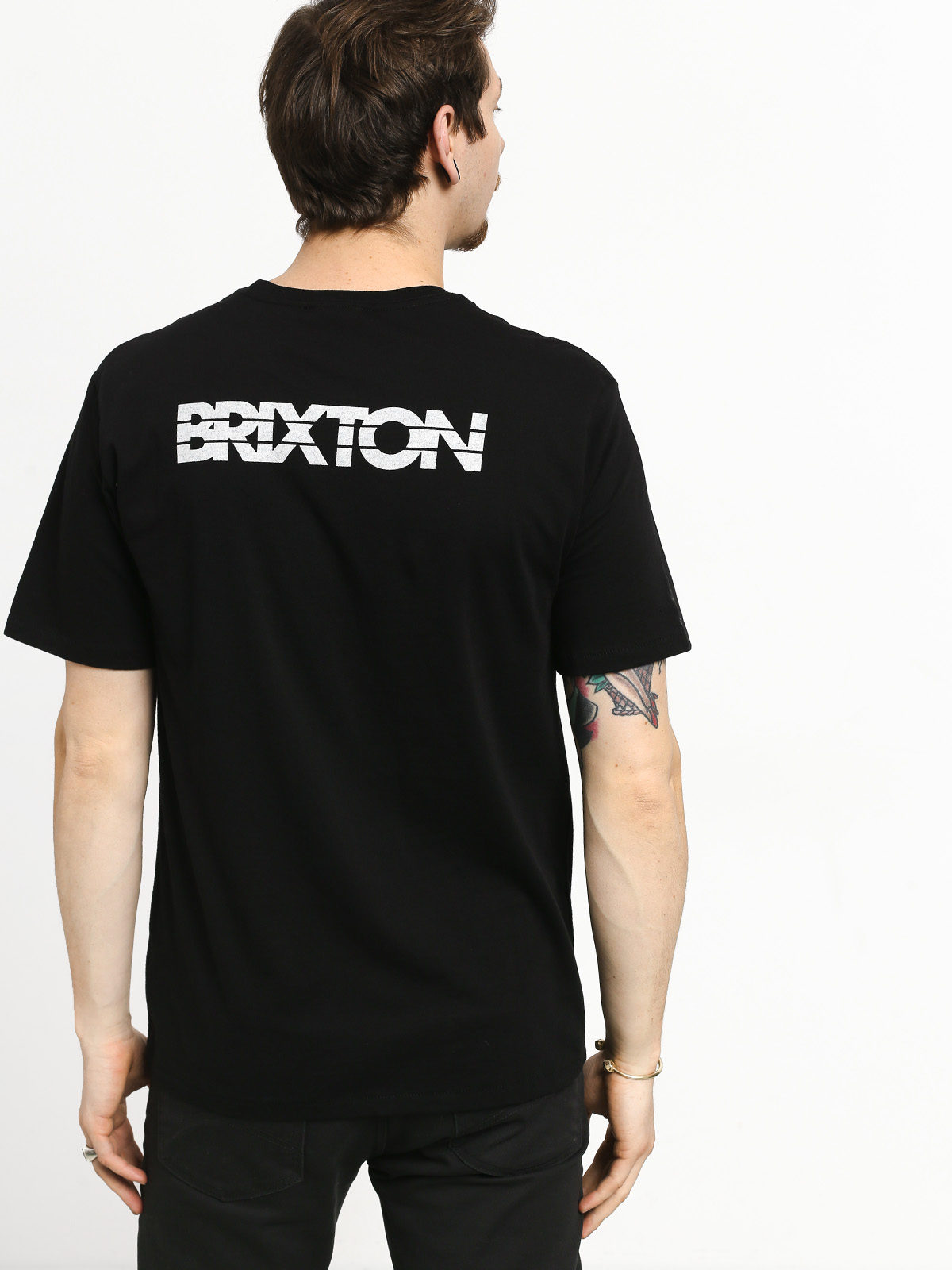 T-shirt Brixton Interceptor II Prt (black)