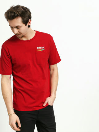 T-shirt Brixton Velocity Pkt (scarlet)