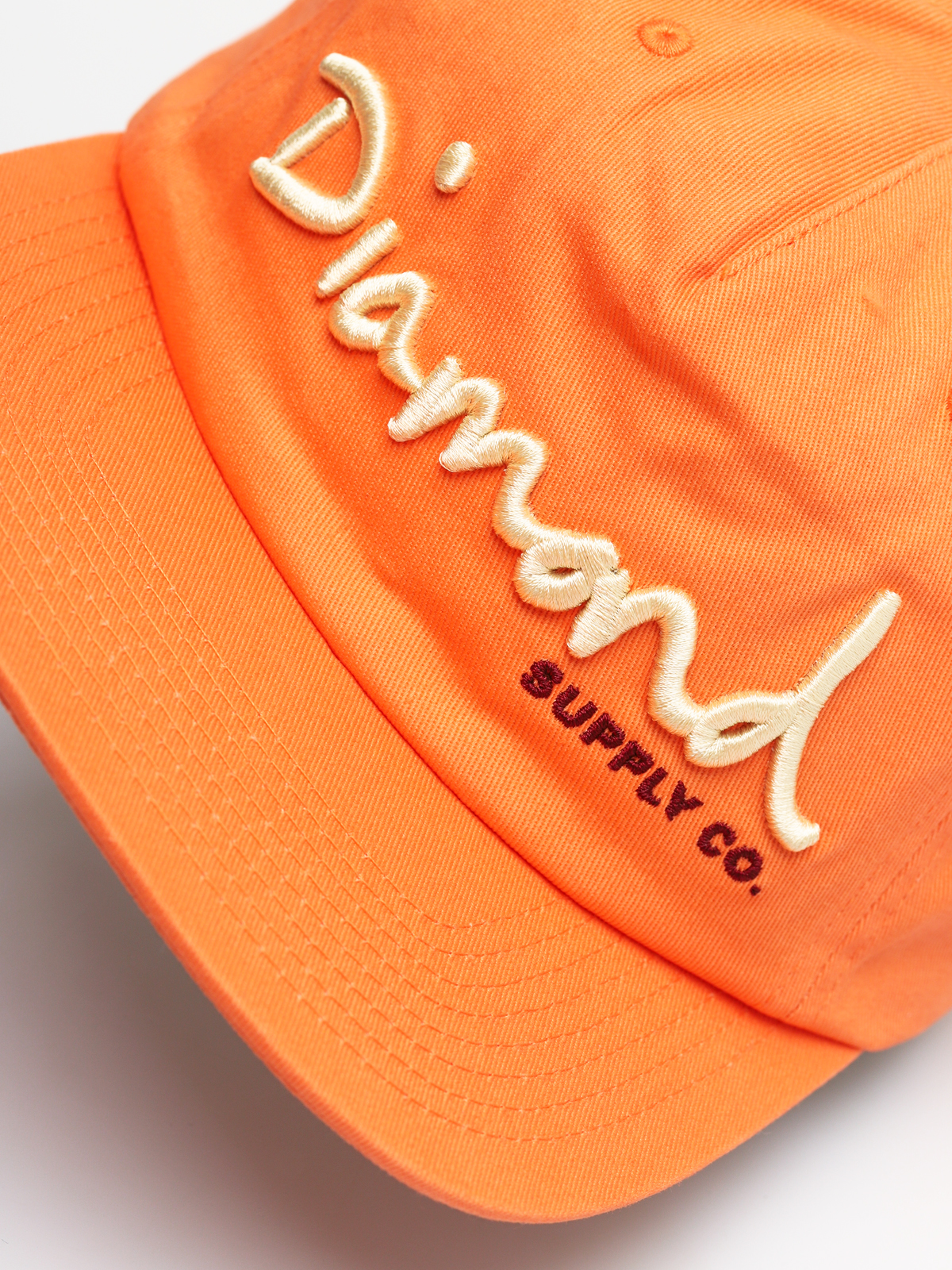 Czapka z daszkiem Diamond Supply Co. Og Script ZD (orange)