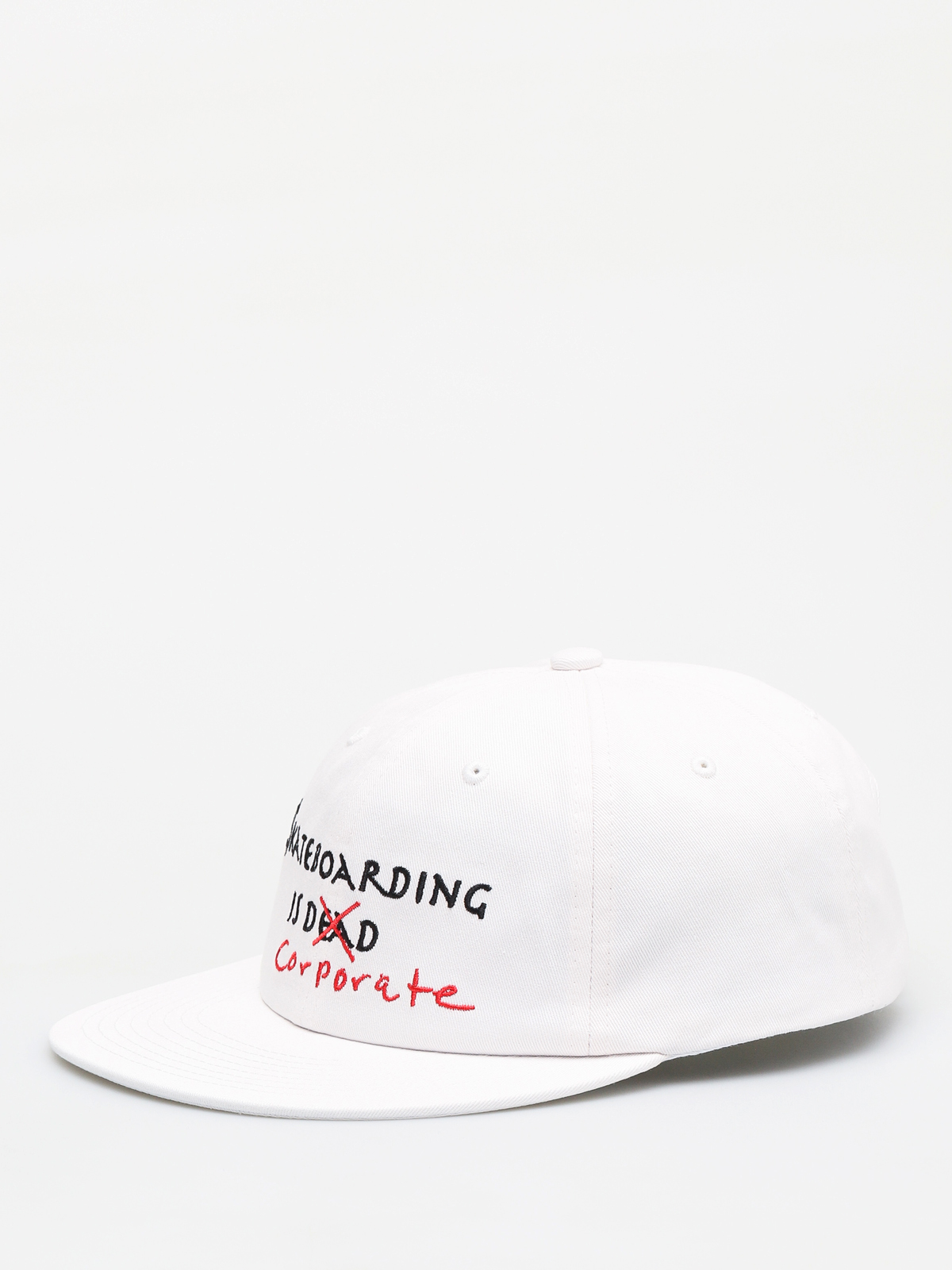 Czapka z daszkiem Diamond Supply Co. Skate Crime 6 Panel ZD (white)