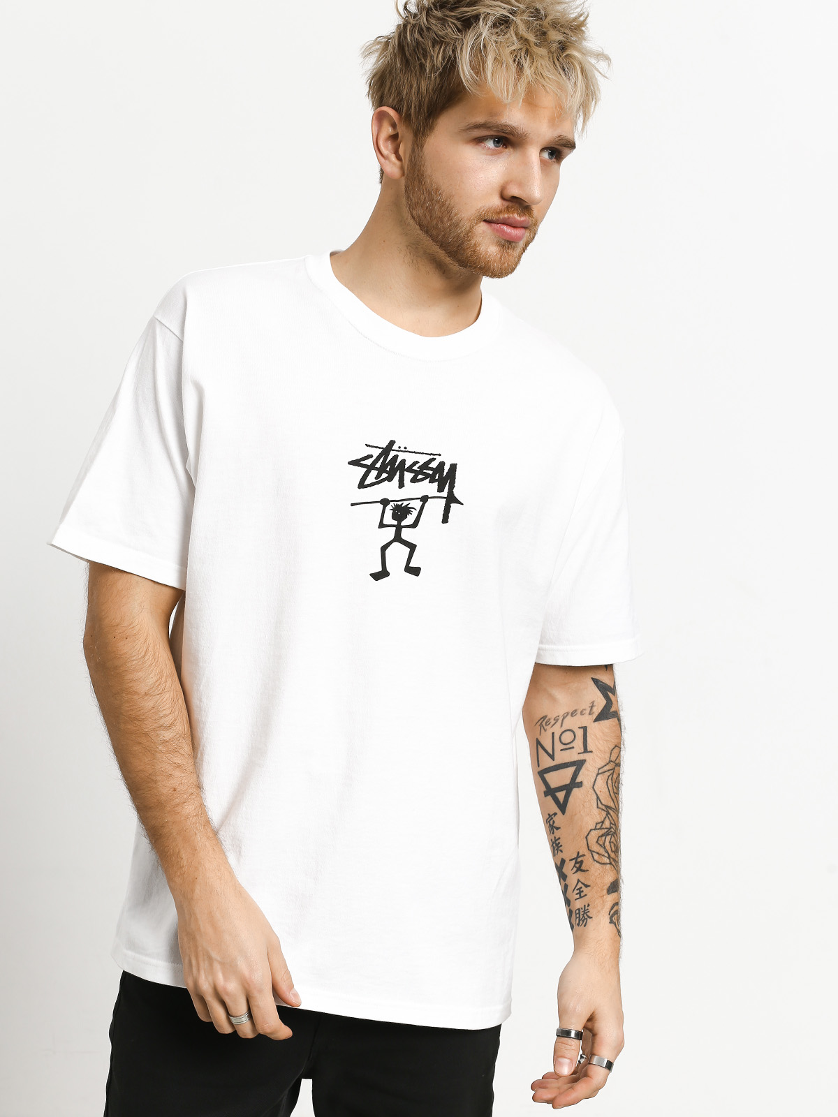 T-shirt Stussy Warrior Man (white)