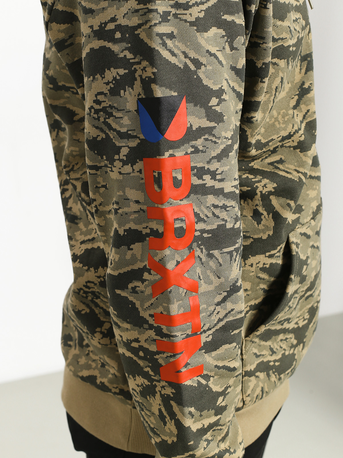 Bluza z kapturem Brixton Stowell Intl HD (digi tiger camo)