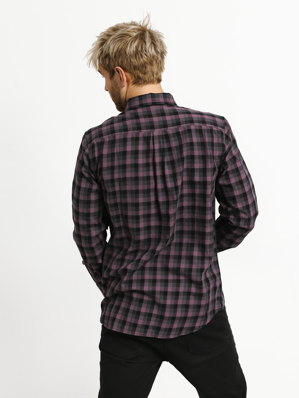 Koszula Vans Alameda II (black plum/black)