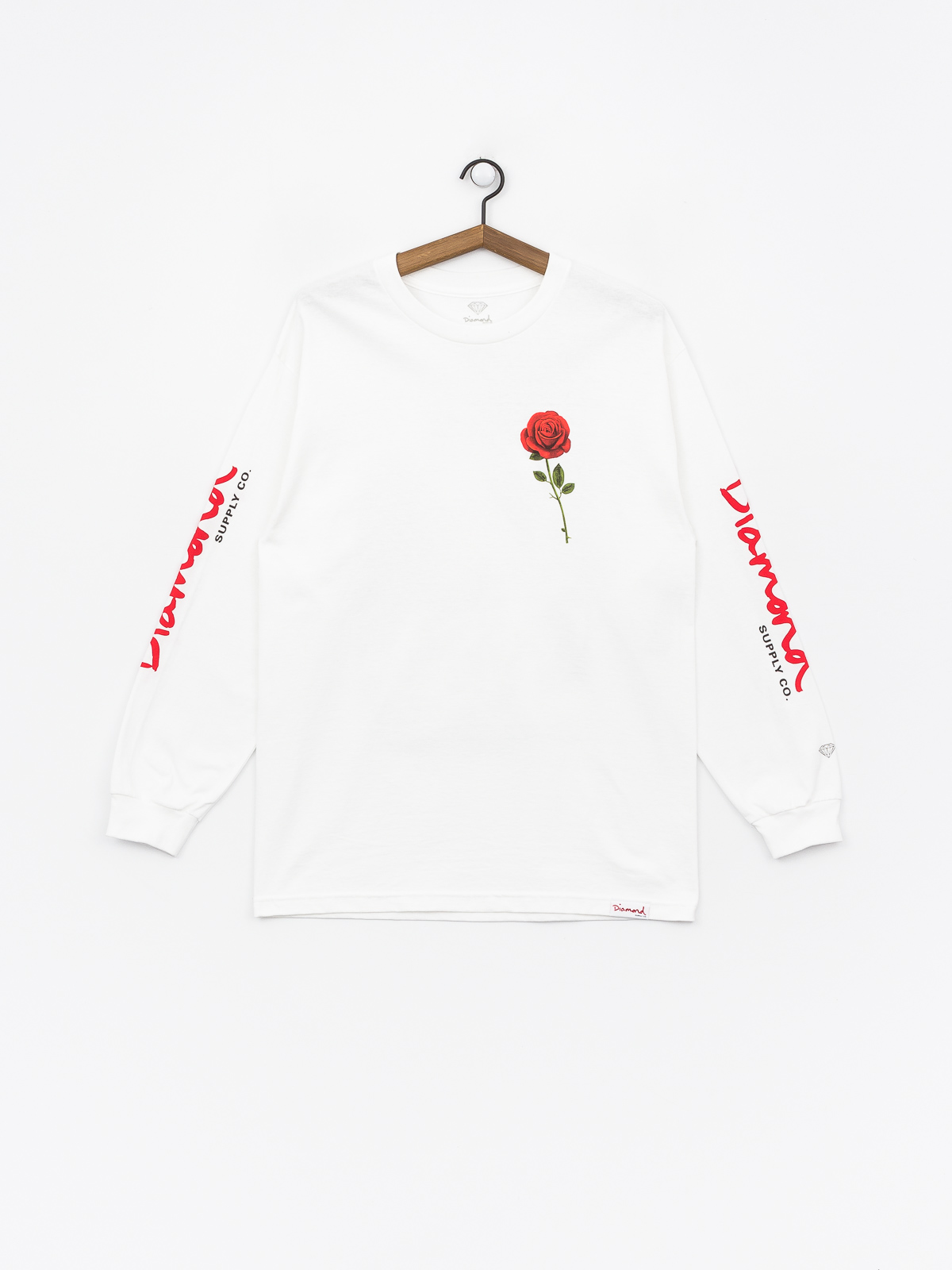 Longsleeve Diamond Supply Co. Desire (white)